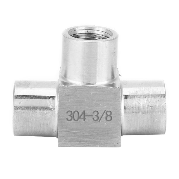Outer Wire 1/8 Pipe Fittings Temperature Resistant Easy Assembly Pipe Connector Small Size Pressure Resistant Female Thread for Water 